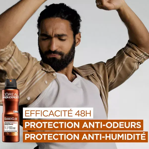 L'Oréal Paris Men Expert BarberClub Deodorant Bodyspray Protection 48h 150ml