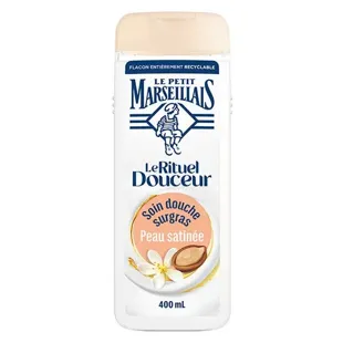 Le Petit Marseillais The Gentle Ritual Shower Gel con olio di Argan e fiori d'arancio 400 ml