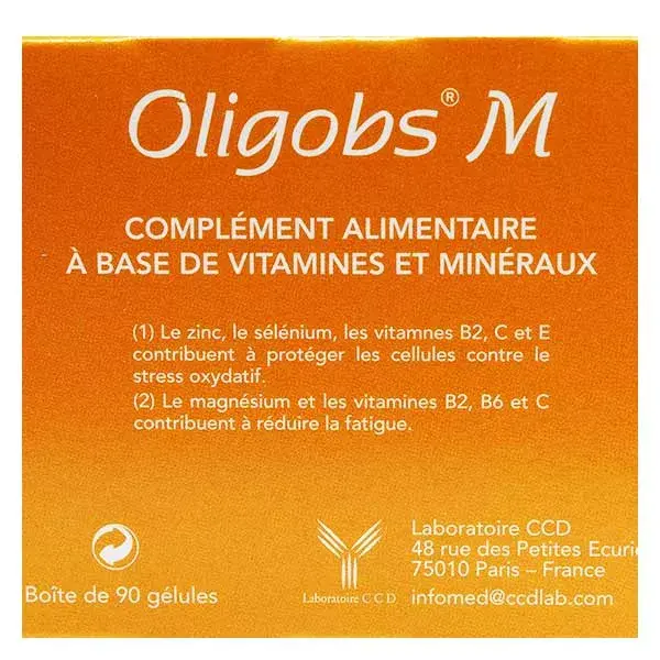Oligobs M primi segni delle capsule di 90 anni