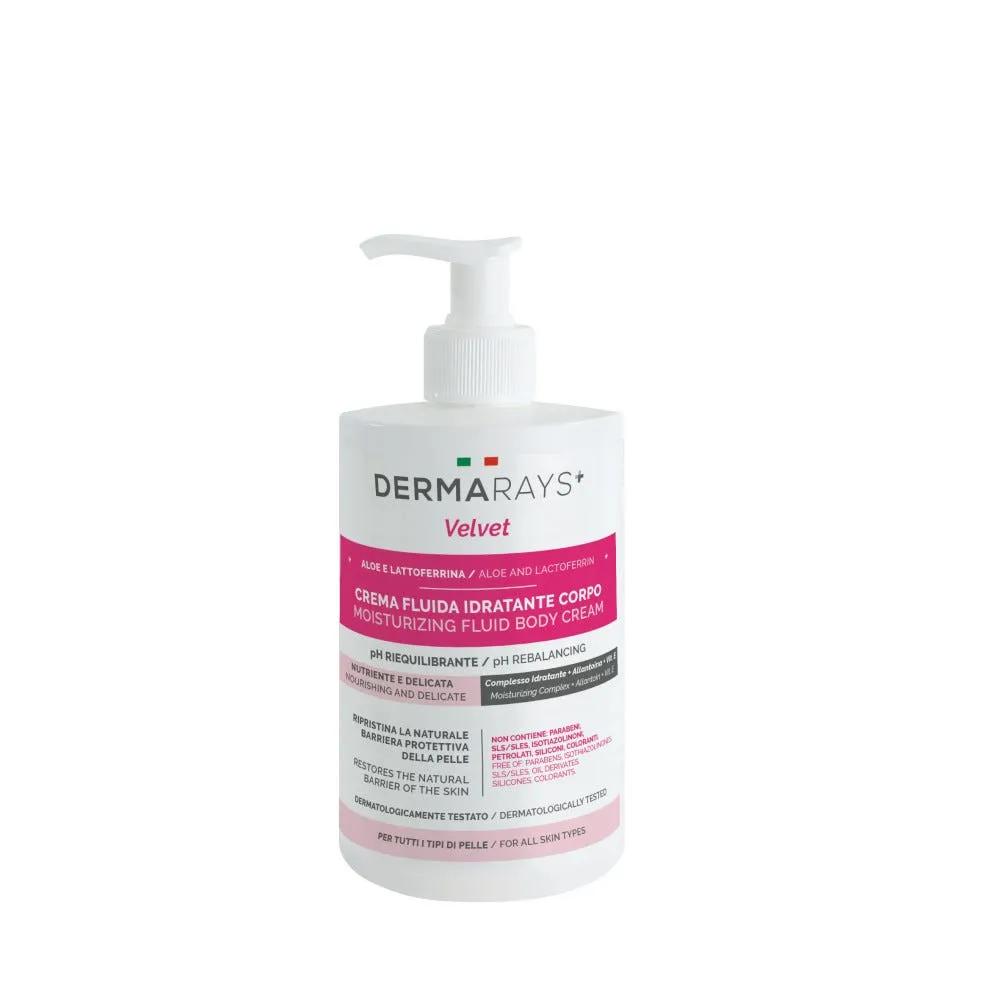 Dermarays Velvet Crema Fluida Idratante Corpo 500 ml