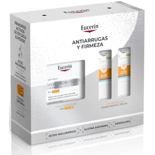Eucerin Hyaluron-Filler Crema Día FPS 30 50 ml + 2 Minis Sun Hydro Protect FPS 50