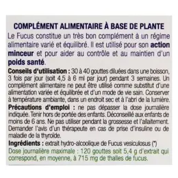 Ladrôme Extraits de Plantes Fraîches Fucus Bio 50ml