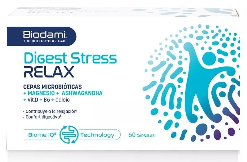 Biodami Digest Stress Relax 60 Cápsulas