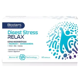 Biodami Digest Stress Relax 60 Capsules