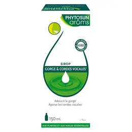 Phytosun Arôms Sirop Gorge et Cordes Vocales 150ml