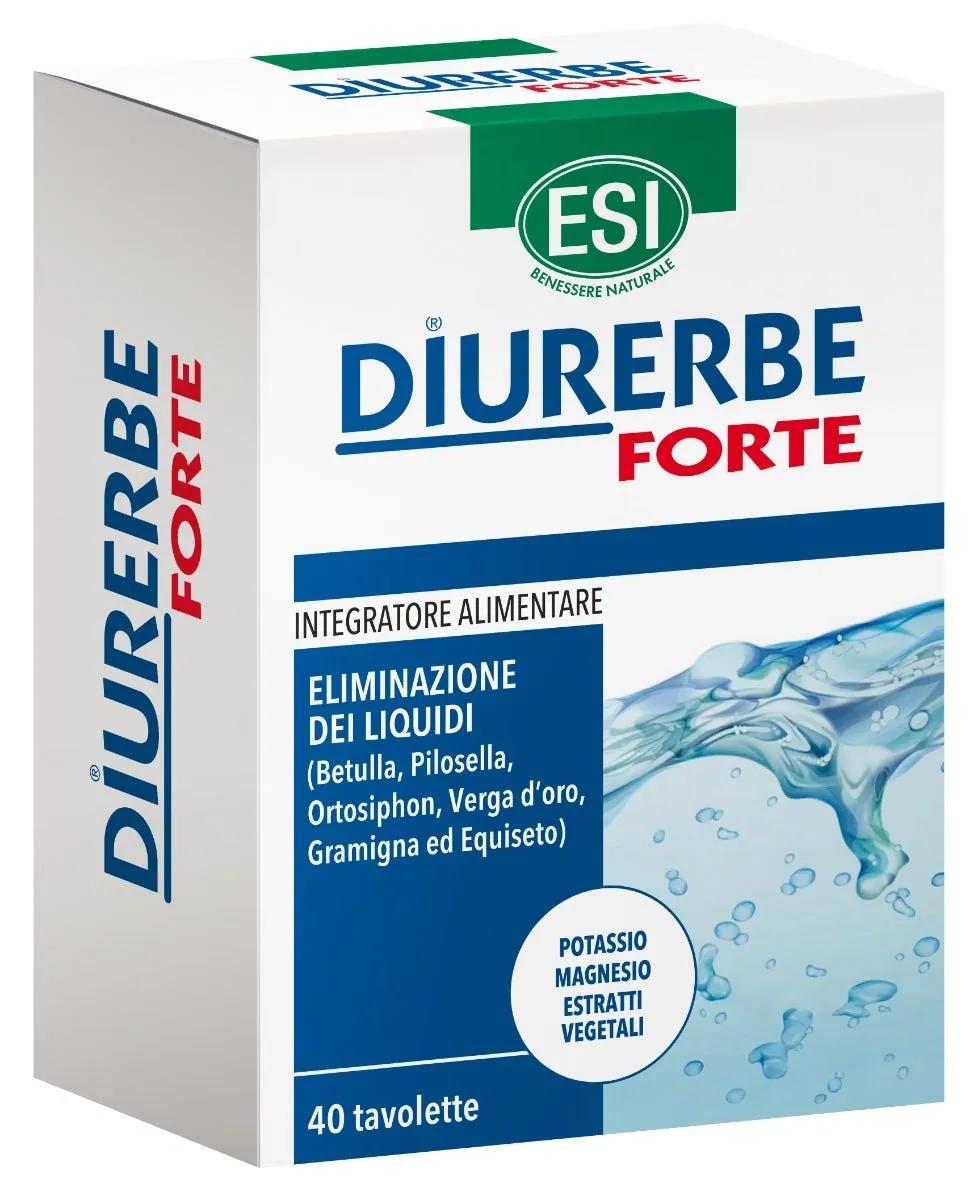 Esi Diurerbe Forte Integratore Drenante 40 Tavolette