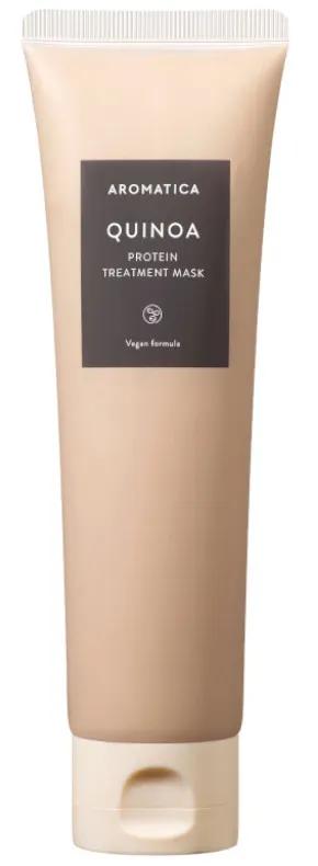 Masque protéiné au quinoa Aromatica pour cheveux abîmés 160 ml