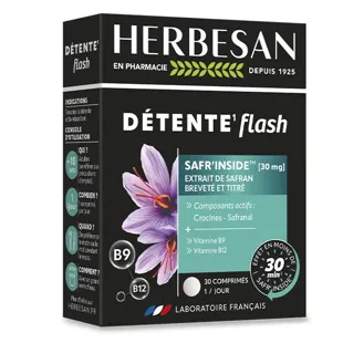 Herbesan - Rilassamento Flash - Zafferano Safr'inside™ - 30 compresse