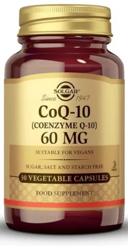 Solgar Coenzyme Q-10 60 mg 30 gélules végétales
