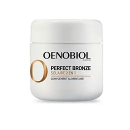 OENOBIOL PERFECT BRONZE SOLAIRE 2EN1 Autobronzant & Préparateur solaire 30cps