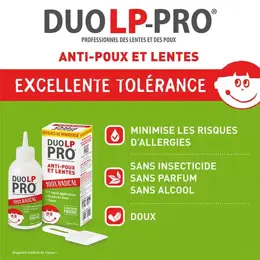 Duo-LP Pro Lotion Anti-Poux et Lentes 200ml + Peigne Anti-Poux