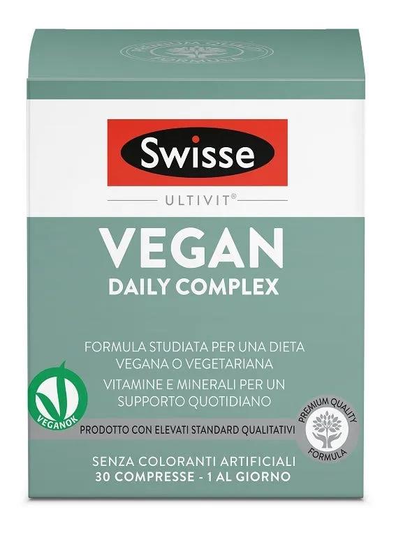 Swisse Vegan Daily Complex Integratore Di Vitamine e Sali Minerali Per Vegani 30 Compresse