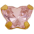 Boucle d'oreille Inverness 24K 896-10 Papillon rose