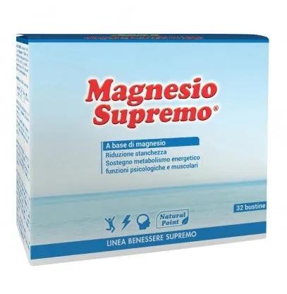 Natural Point Magnesio Supremo 32 Bustine da 2,4 g