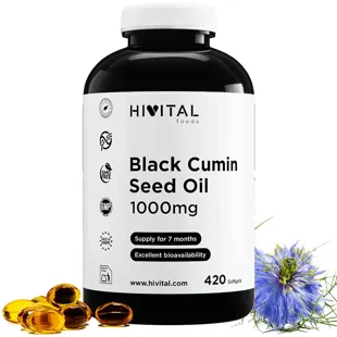 Hivital Black Cumin 1000mg 420 Pearls