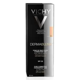 Vichy Dermablend Fond de Teint Fluide Correcteur 16h N°35 Sand 30ml