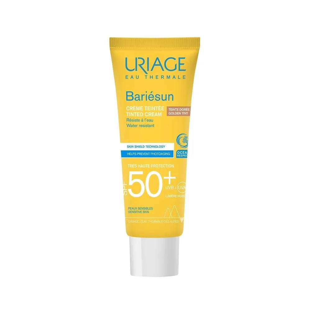 Uriage Bariésun Crema Solare Dorata SPF 50+ Protezione Viso 50 ml