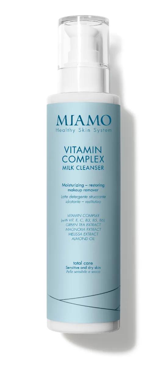 Miamo Total Care Vitamin Complex Milk Cleanser Latte Detergente Struccante Nutriente Idratante 250 ml