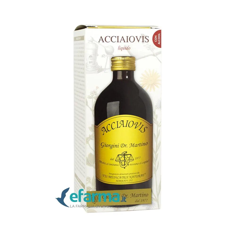 Dr. Giorgini Acciaiovis Liquido Alcolico Integratore Gravidanza 500 ml