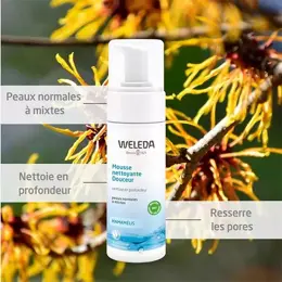 Weleda Hamamélis Mousse Nettoyante Douceur 150ml