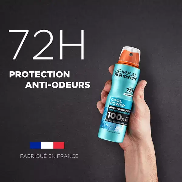 L'Oréal Men Expert Cool Power Déodorant Spray Frais 150ml