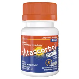 Vitascorbol Multi Sénior 30 comprimés