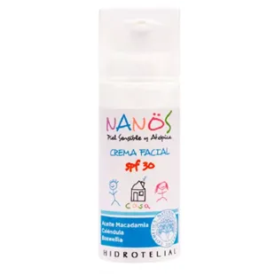 Hidrotelial Nanos Crema Facial Piel Sensible y Atópica SPF30 50 ml