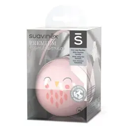 Suavinex Bonhomia Porte Sucette Duo Rose