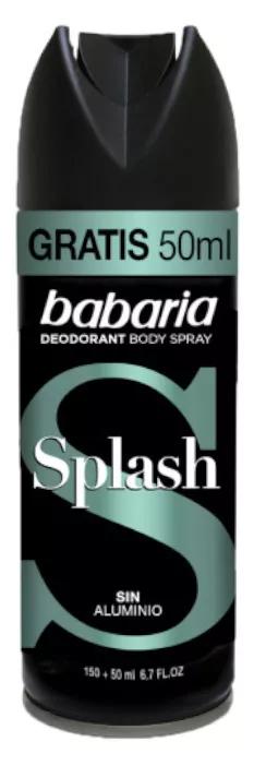 Babaria Desodorante Body Spray Splash Men 200 ml