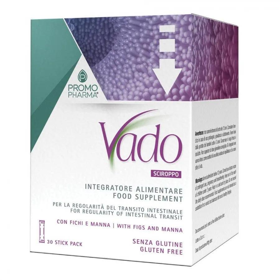 Vado Sciroppo Integratore Per L'Intestino 30 Stick