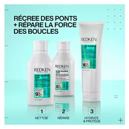 Soin sans rinçage pour cheveux bouclés abîmés Acidic Bonding Curls