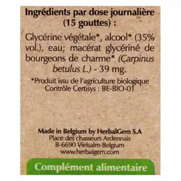 Herbalgem Macérat Concentré Charme Bio 30ml