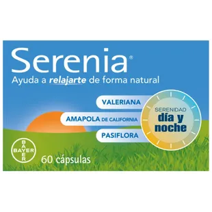 Serenia pour la relaxation naturelle 60 gélules