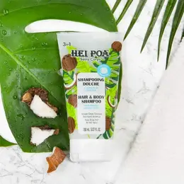 Hei Poa Shampoing Douche à la Pulpe de Coco Bio 150ml