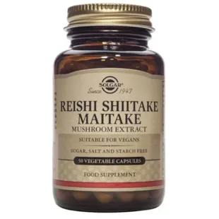Solgar REISHI, SHIITAKE and MAITAKE (50)