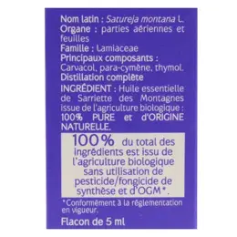 Naturactive Huile Essentielle Bio Sarriette des Montagnes 5ml
