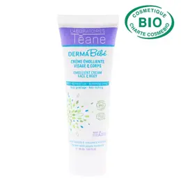 Téane Dermabébé Crème Emolliente Visage et Corps Bio 50ml