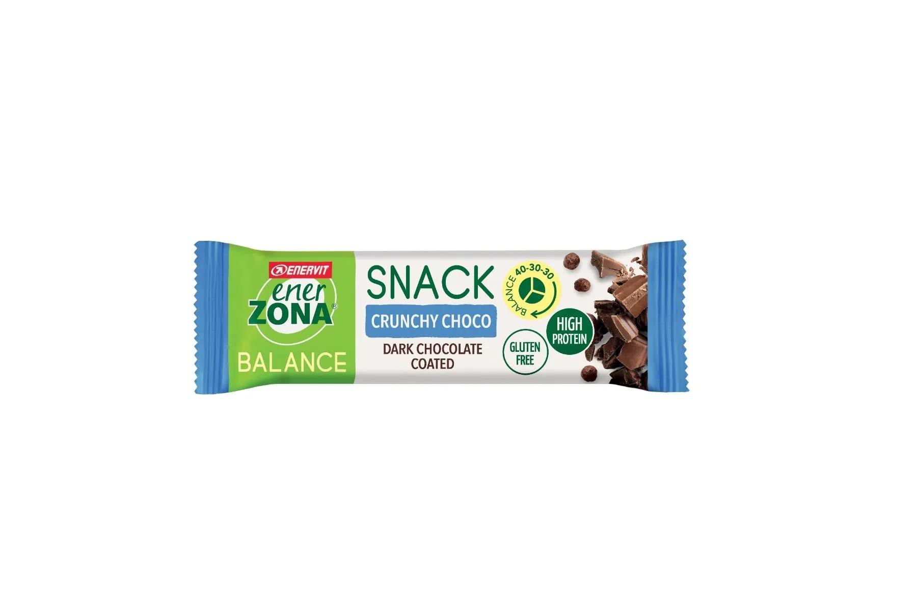 Enerzona Snack Barretta Proteica Crunchy Choco 33 g