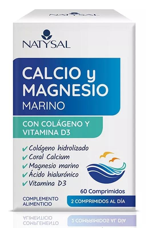 Natysal Calcio y Magnesio Marino 60 Comprimidos