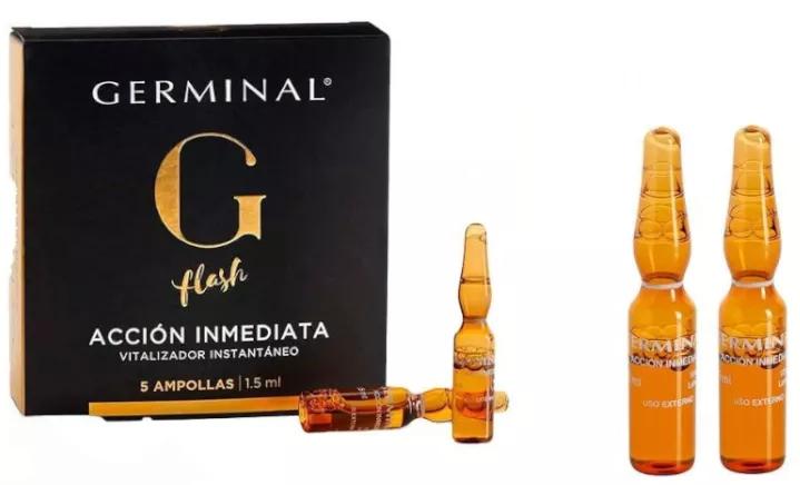 Germinal Action Immédiate 5 Ampoules + 2 Ampoules Cadeau