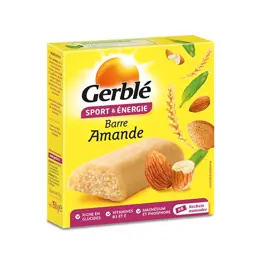 Gerblé Sport & Énergie Barre Amande 6 barres