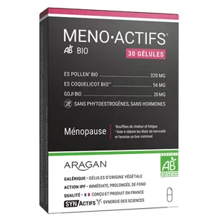 Aragan - Synactifs - Minoactifs® - Minopausa - Pollin BIO - 30 Pillole