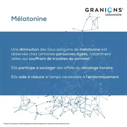 Granions Mélatonine 60 gélules