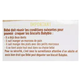 Babybio Petits Biscuits à la Vanille +12m Bio 160g