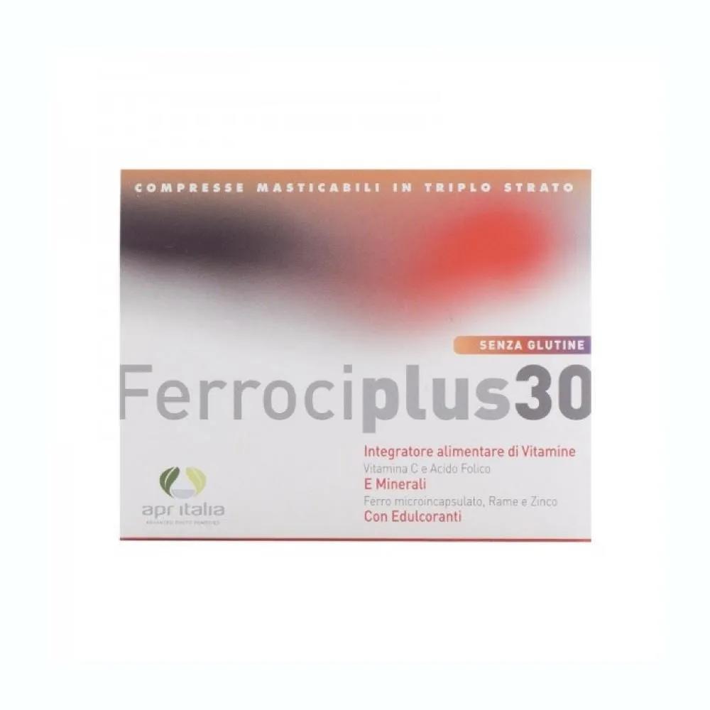 Ferrociplus 30 Integratore Ferro 24 Compresse