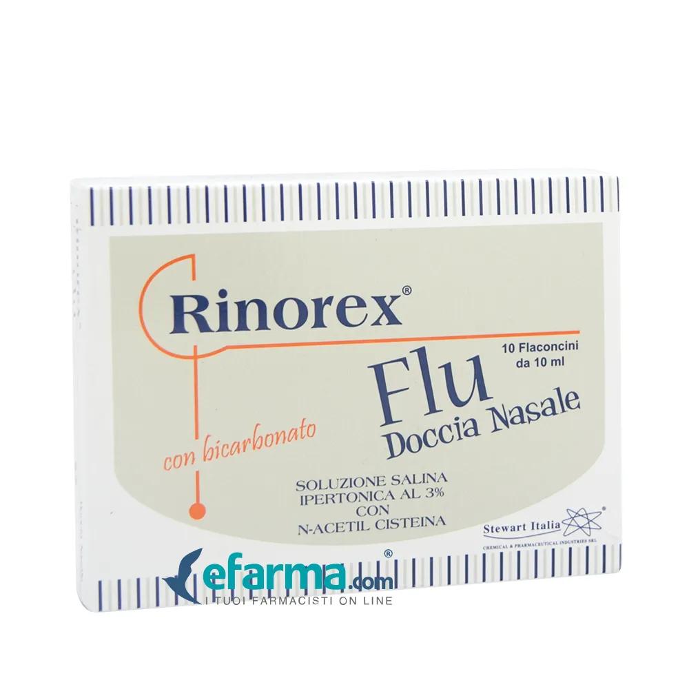 Rinorex Flu Doccia Nasale Decongestionante 10 Flaconcini 10 ml