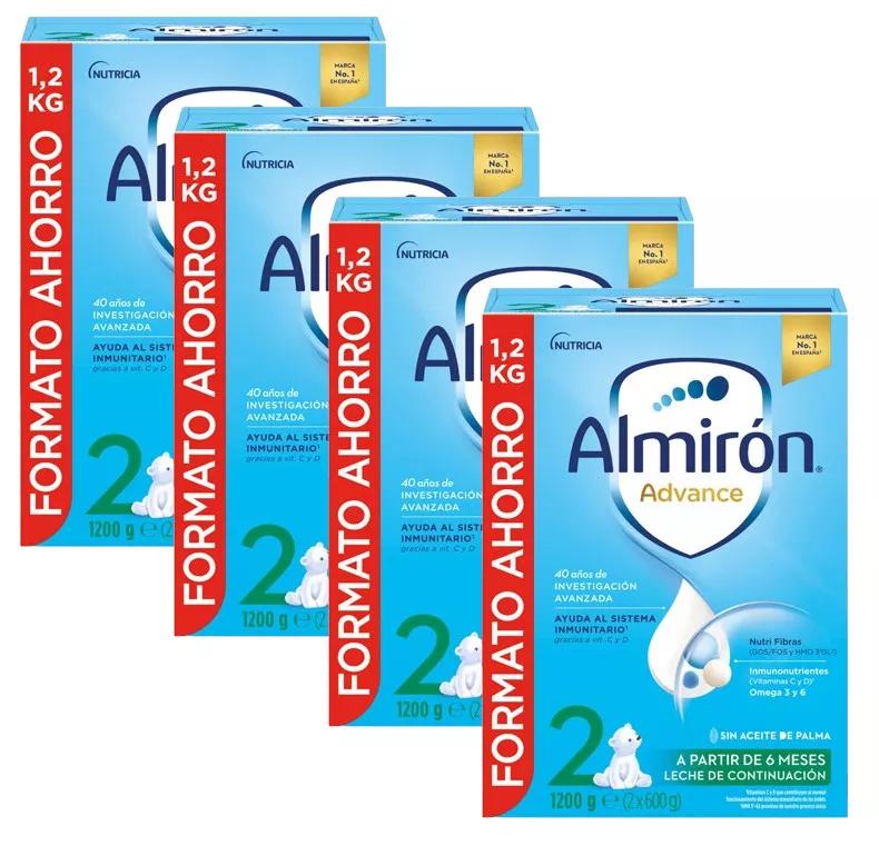 Almirón Advance 2 Continuation Milk 4x1.2 kg