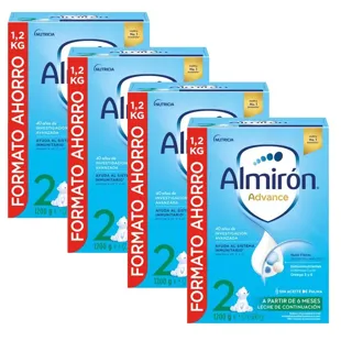 Almirón Advance 2 Lait de suite 4x1,2 kg