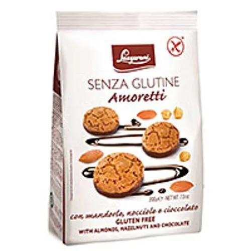 Lazzaroni Amoretti Pasticcini Mandorla Nocciola E Cioccolato Senza Glutine 200 g