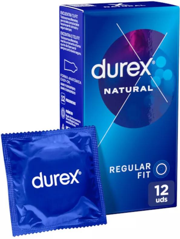 Préservatif Durex naturels Plus facile sur unités